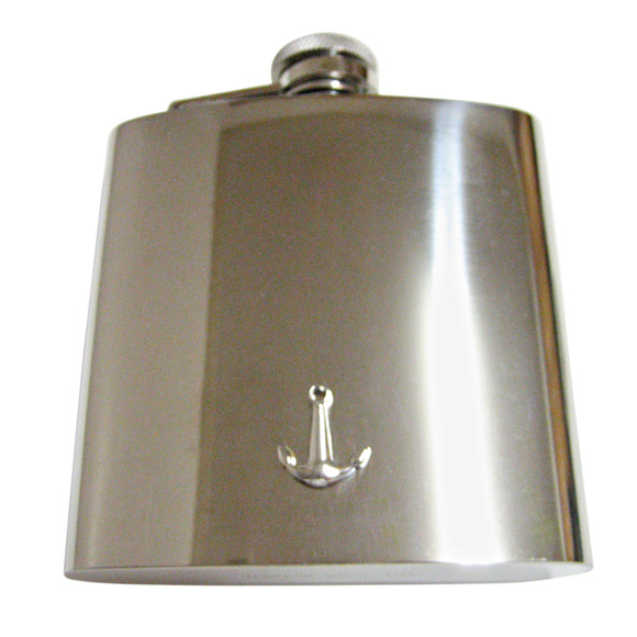Smooth Anchor Large Flask - Picture 1 of 1